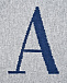 Серый кашемировый шарф с логотипом Allude | Фото 3