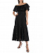 Черное платье с воланом Charo Ruiz | Фото 3
