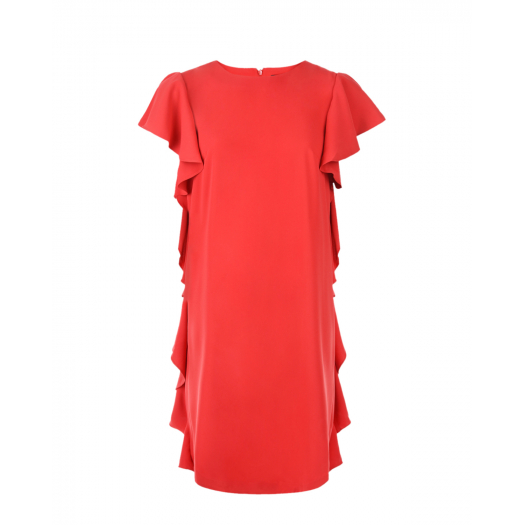 Красное платье Greta с воланами Pietro Brunelli | Фото 1