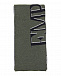 Шерстяной шарф с логотипом бренда Emporio Armani | Фото 2
