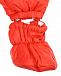 Красный стеганый комбинезон Moschino | Фото 4