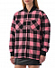 Куртка-рубашка в черно-розовую клетку Dan Maralex | Фото 6