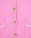 Розовая рубашка из смеси шерсти и кашемира Allude | Фото 7