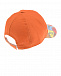 Оранжевая кепка с принтом &quot;дорожные знаки&quot; Il Trenino | Фото 2