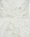 Белое платье с цветочной аппликацией и рукавами-крылышками Baby A | Фото 3