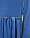 Голубое бархатное платье Emporio Armani | Фото 3