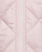 Розовое стеганое пальто Monnalisa | Фото 3