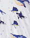 Белый сарафан с принтом &quot;киты&quot; Dan Maralex | Фото 10