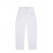 Белые джинсы свободного кроя Emporio Armani | Фото 1