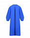 Синее платье из хлопка с рукавами-фонариками SHADE | Фото 5