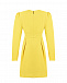 Желтое платье с рукавами-фонариками MSGM | Фото 5