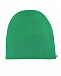 Зеленая шапка с серым отворотом Naumi | Фото 6