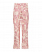 Розовые брюки с камуфляжным принтом Vivetta | Фото 7