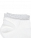 Белые носки с серебристым кантом Story Loris | Фото 2