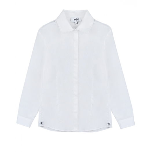 Белая приталенная рубашка Aletta | Фото 1