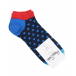 Синие носки в горошек Happy Socks | Фото 1