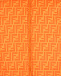 Оранжевая куртка с логотипом Fendi | Фото 3