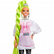 Кукла Barbie Экстра с зелеными неоновыми волосами  | Фото 2