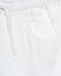 Льняные брюки с поясом на кулиске IL Gufo | Фото 3
