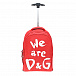 Красный рюкзак-чемодан с логотипом 13х34х29 см Dolce&Gabbana | Фото 5