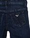 Синие джинсы с черными лампасами Emporio Armani | Фото 4