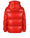 Красная глянцевая куртка Moncler | Фото 2