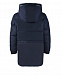 Темно-синяя куртка с логотипом на рукаве Moncler | Фото 2