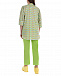 Зеленые свободные брюки Dan Maralex | Фото 4
