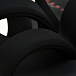 Босоножки дутые с логотипом, черные MARNI | Фото 6
