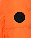 Оранжевая стеганая куртка с капюшоном Naumi | Фото 5