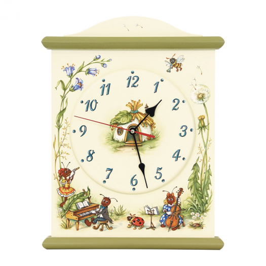 Часы настенные WOODRIGHT WILLIE WINKIE ANT'S VILLAGE цветные  | Фото 1