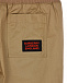Бежевые брюки из хлопка Burberry | Фото 3