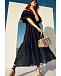 Черное платье с воланом Charo Ruiz | Фото 2