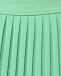 Плиссированная юбка зеленого цвета MIMISOL | Фото 4