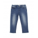 Голубые выбеленные джинсы Moschino | Фото 1