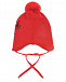 Красная шапка с принтом &quot;динозавр&quot; Il Trenino | Фото 2
