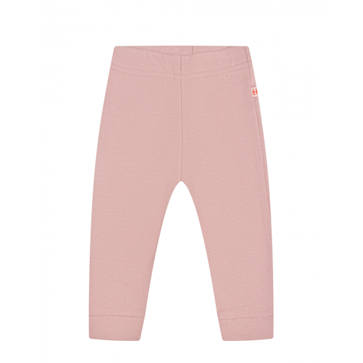Розовые брюки с поясом на резинке Tony Tots | Фото 1