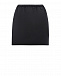Черная мини-юбка с глянцевой аппликацией No. 21 | Фото 4