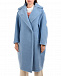 Голубое пальто с надписью &quot;Queen mama&quot; Forte dei Marmi Couture | Фото 7