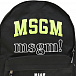 Черный рюкзак с логотипом 28х40х13 см MSGM | Фото 5