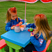 Стол садовый с зонтом Kids Garden голубой UNIX Kids | Фото 9
