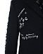 Однобортный пиджак из джерси с вышитым логотипом Dolce&Gabbana | Фото 7