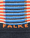 Синие носки с разноцветными полосками Falke | Фото 2