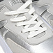 Кроссовки с серебристыми вставками Diesel | Фото 6