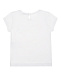 Белая футболка с принтом &quot;три девочки&quot; Monnalisa | Фото 2