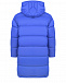 Синее стеганое пальто с капюшоном No. 21 | Фото 2