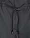 Серые брюки с поясом на кулиске Silver Spoon | Фото 4