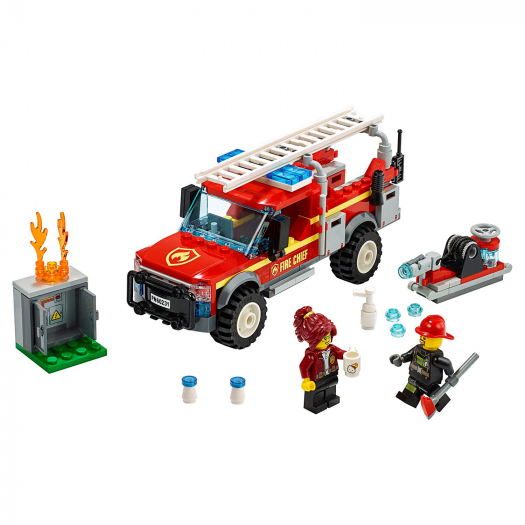 Конструктор City &quot;Грузовик начальника пожарной охраны&quot; Lego | Фото 1