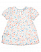 Хлопковое платье с цветочным принтом Sanetta Kidswear | Фото 2