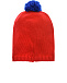 Красная шапка с декором &quot;лыжная маска&quot; Moncler | Фото 2